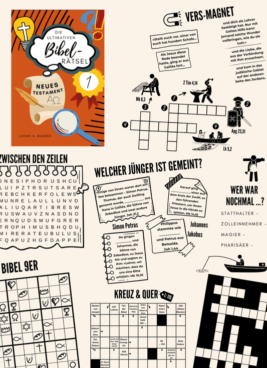 Die ultimativen Bibel-Rätsel: Neues Testament - Weggefährten Mindset