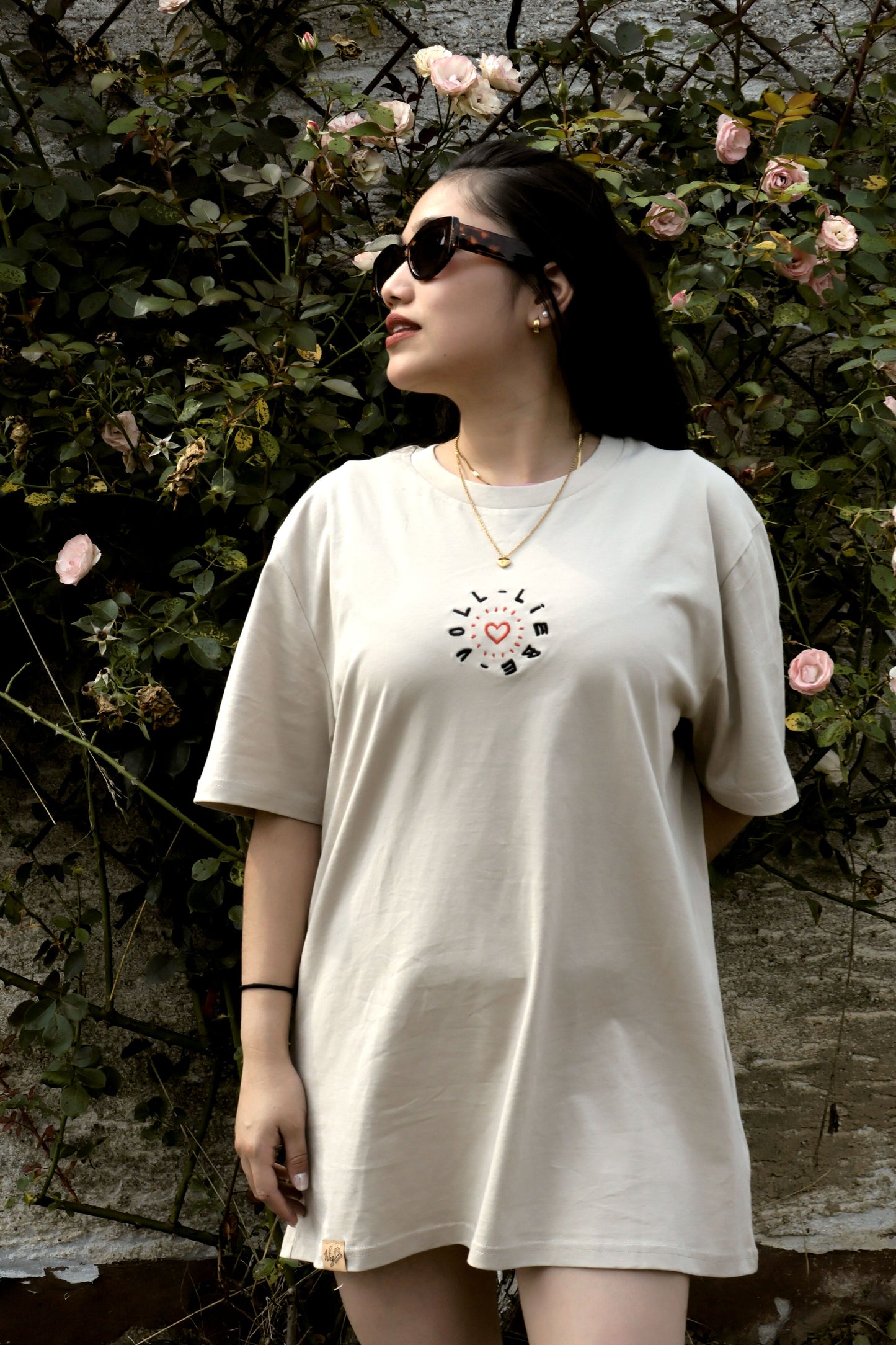 Voll Liebe - Organic Oversize Shirt (Stick)