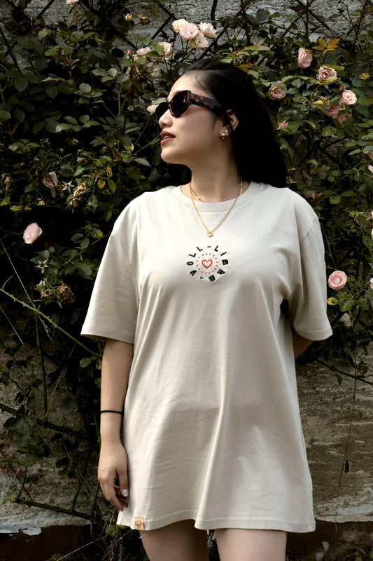 Voll Liebe - Organic Oversize Shirt (Stick).