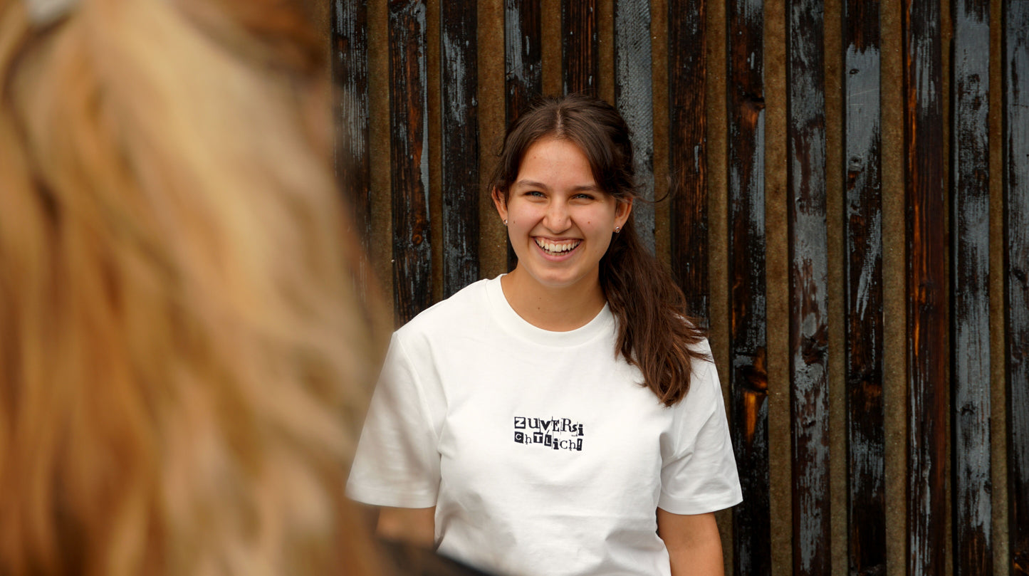Zuversichtlich - Organic Oversize Shirt (Stick)