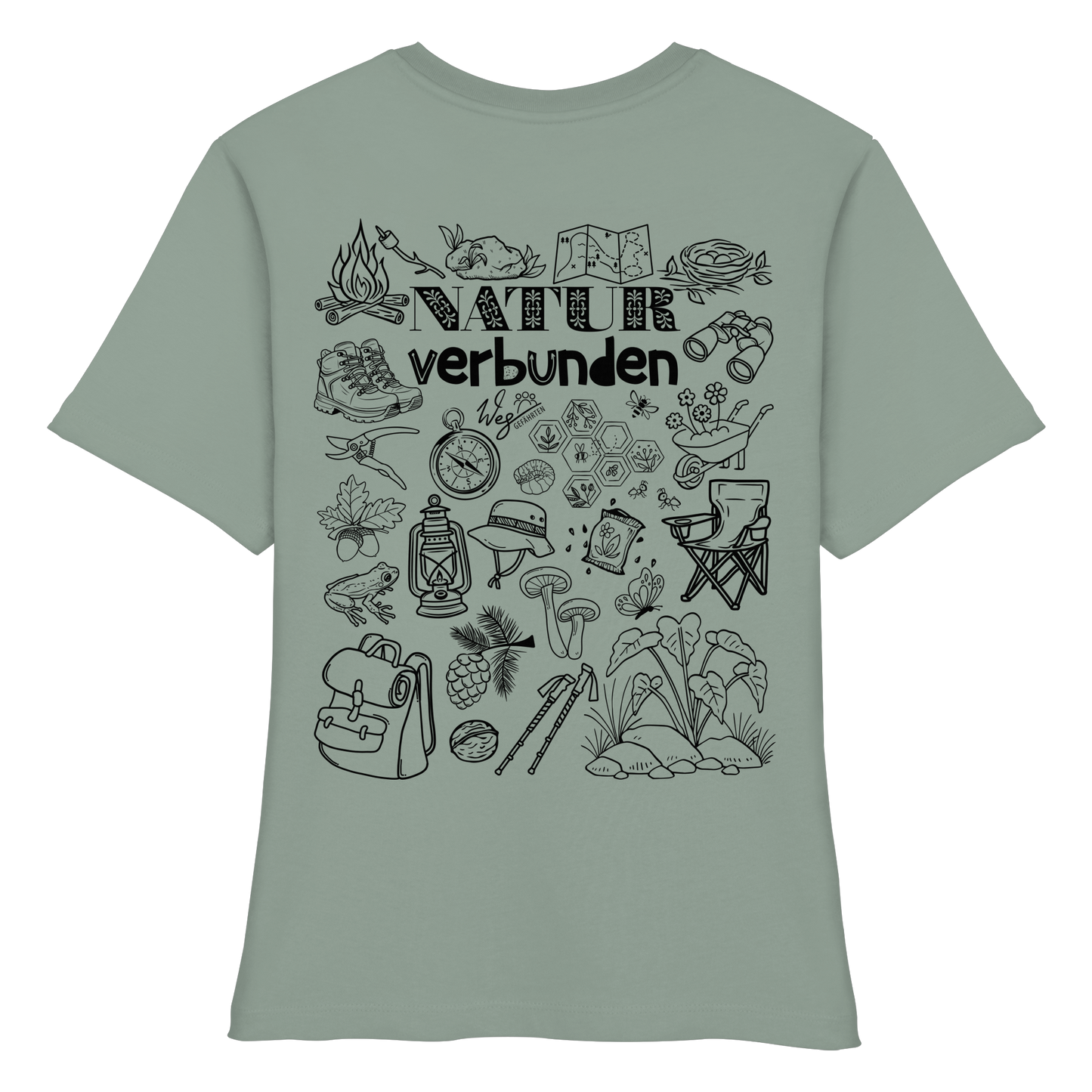 Naturverbunden - Fitted Ladies Organic Shirt