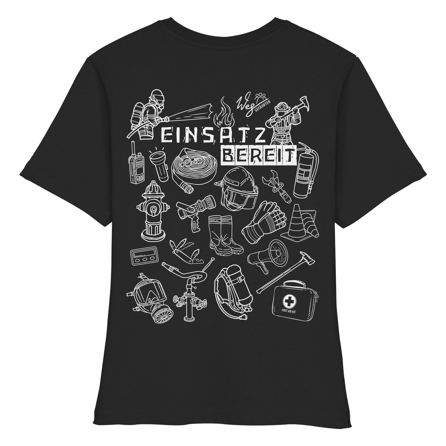 Einsatzbereit - Fitted Ladies Organic Shirt