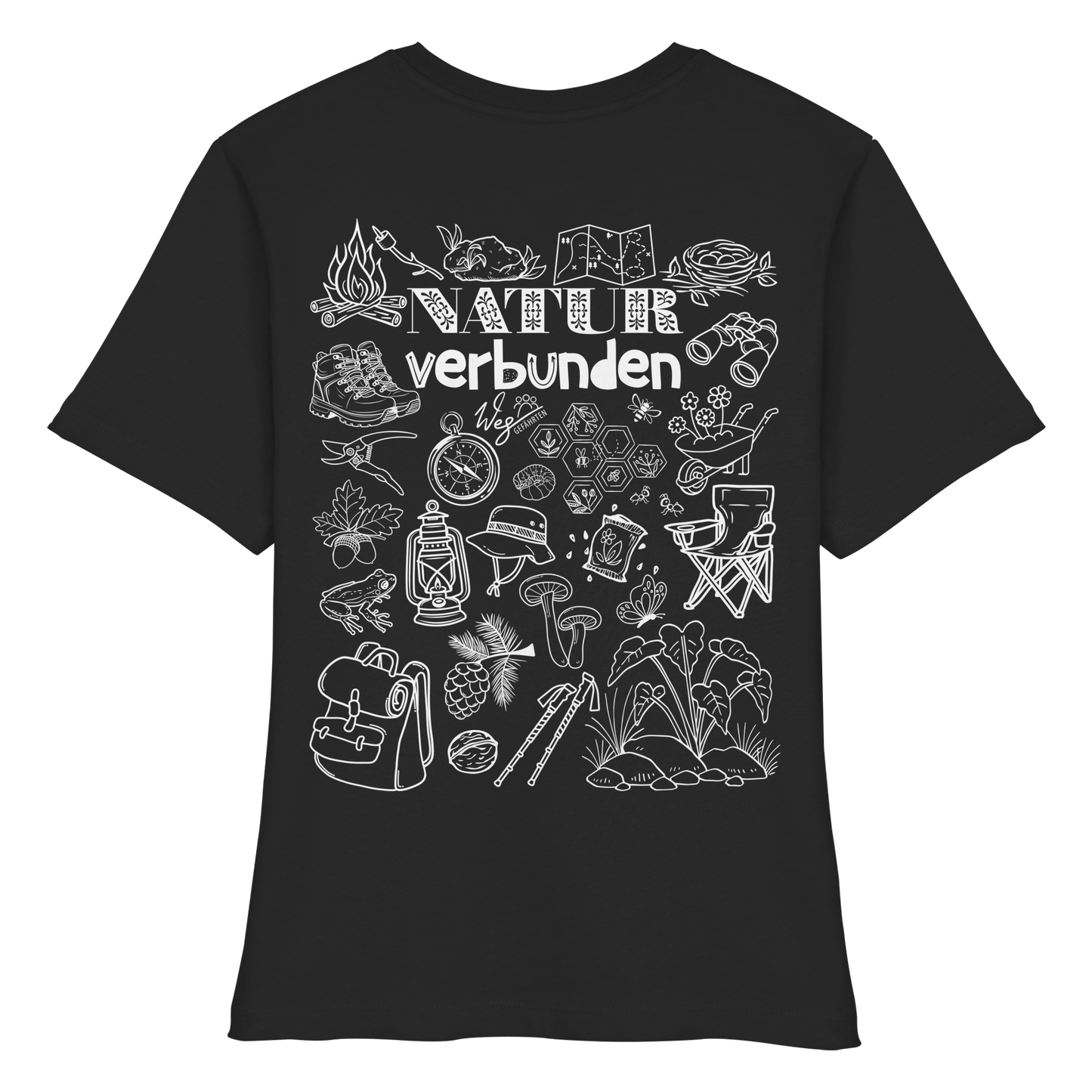 Naturverbunden - Fitted Ladies Organic Shirt