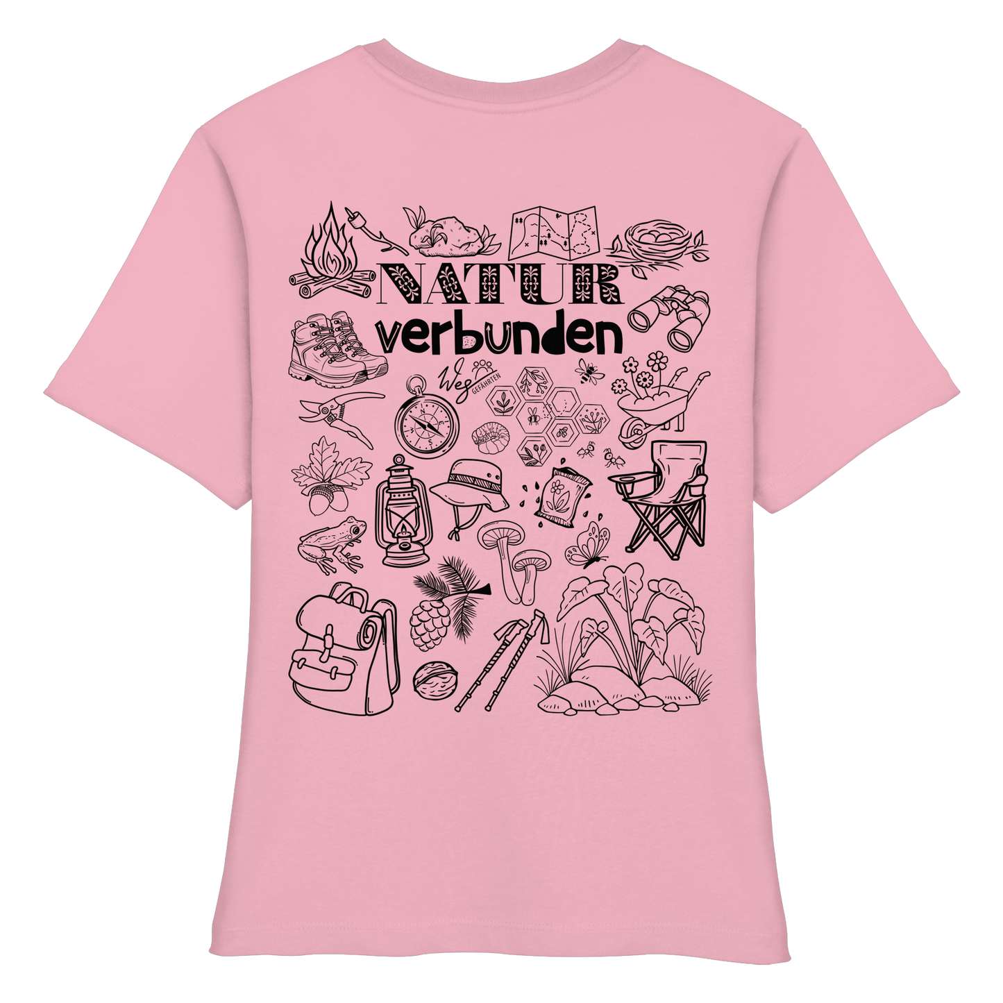Naturverbunden - Fitted Ladies Organic Shirt