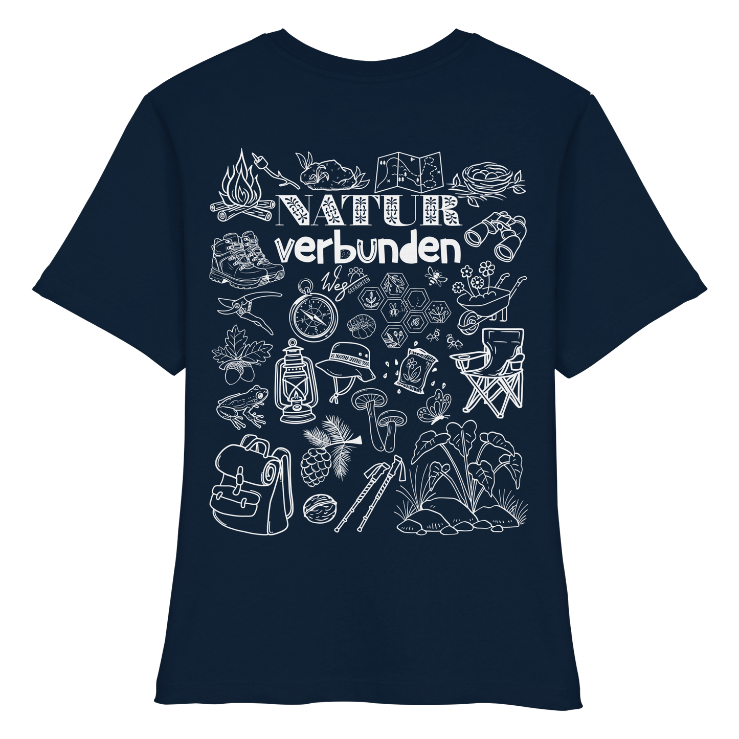 Naturverbunden - Fitted Ladies Organic Shirt