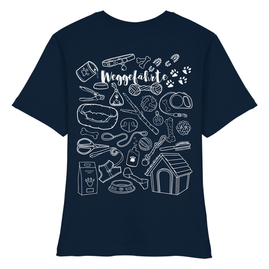 Weggefährte (Hund) - Fitted Ladies Organic Shirt