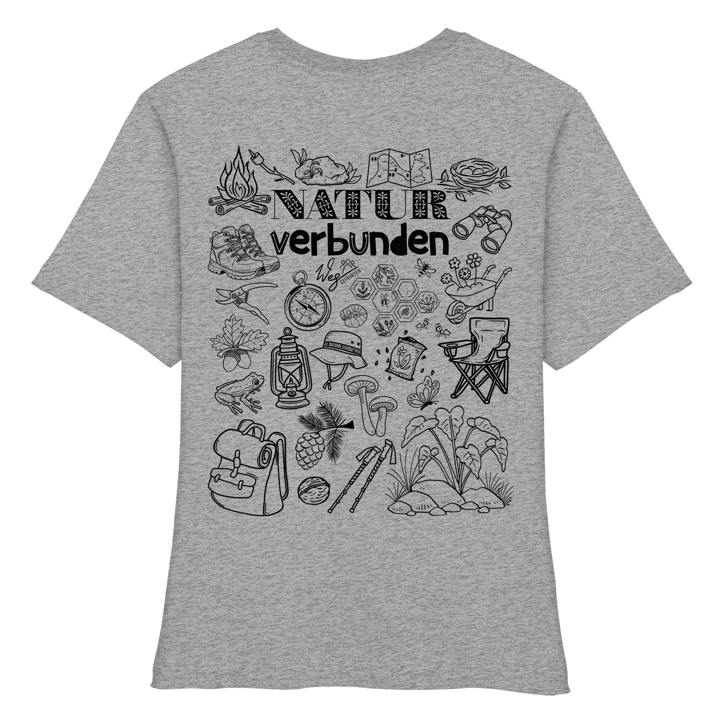 Naturverbunden - Fitted Ladies Organic Shirt