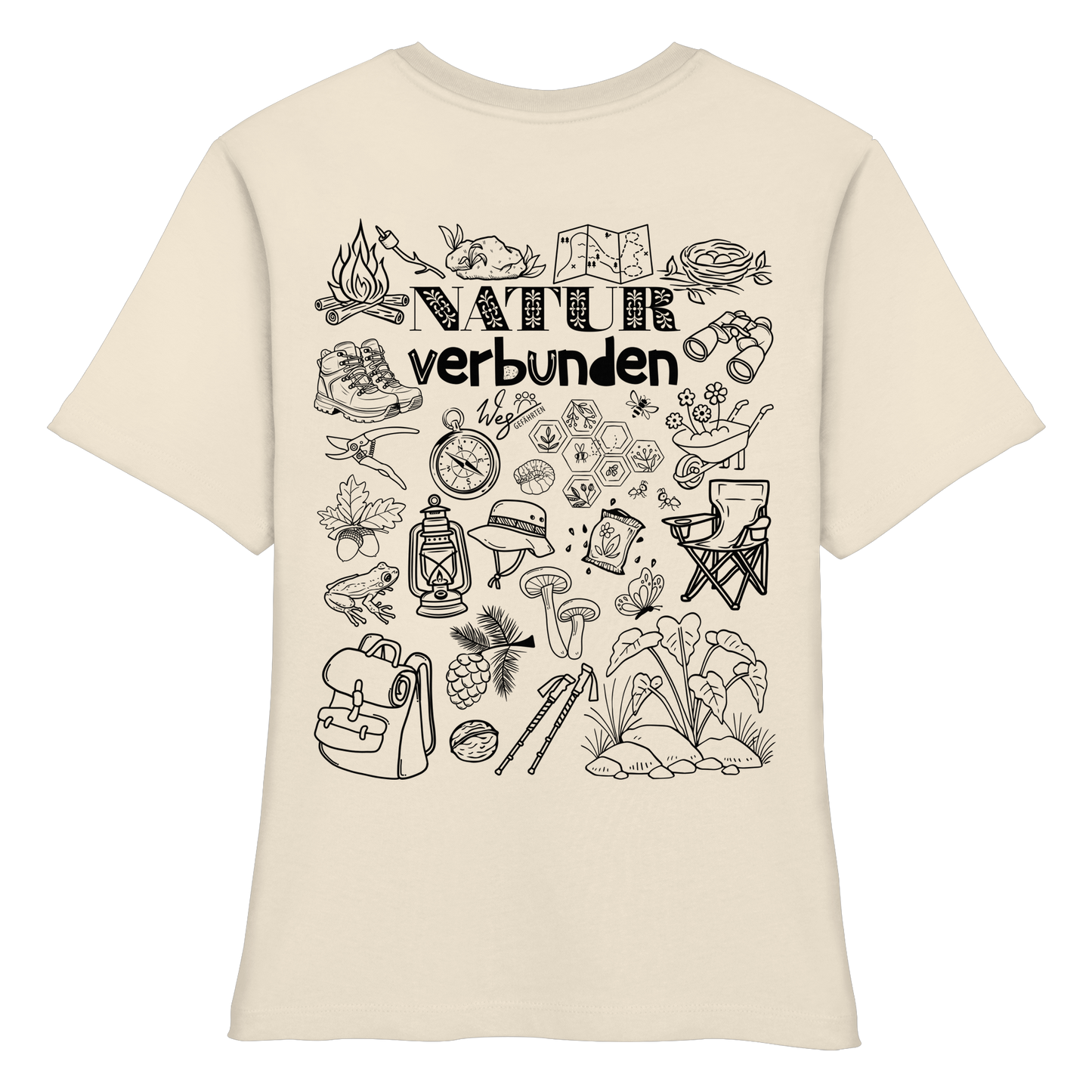 Naturverbunden - Fitted Ladies Organic Shirt