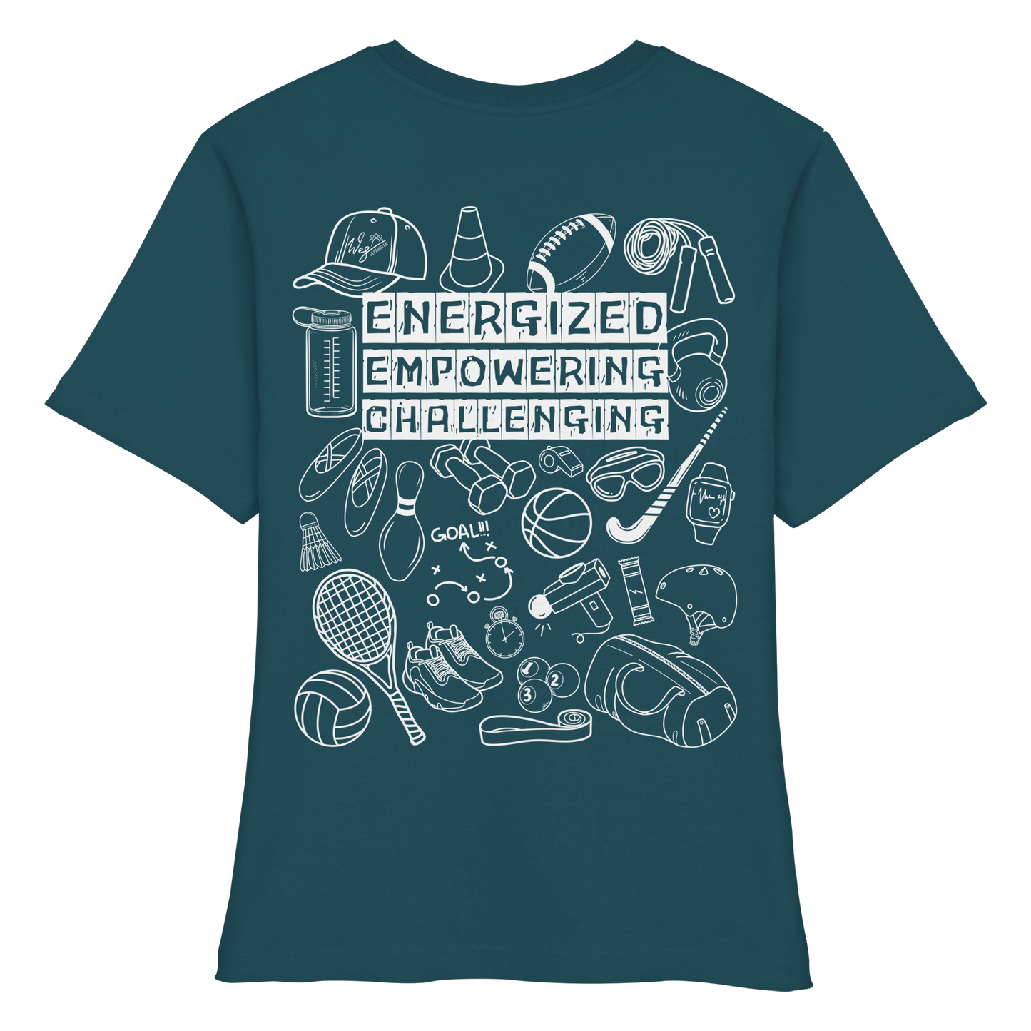 Sport - weiß - Fitted Ladies Organic Shirt