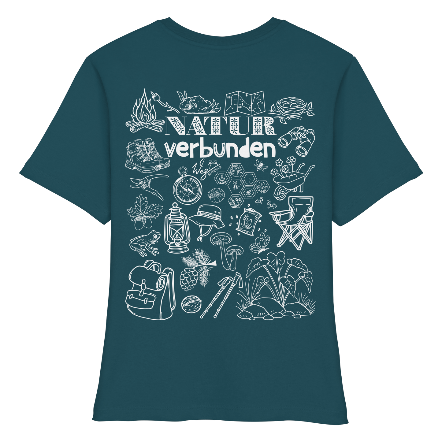 Naturverbunden - Fitted Ladies Organic Shirt