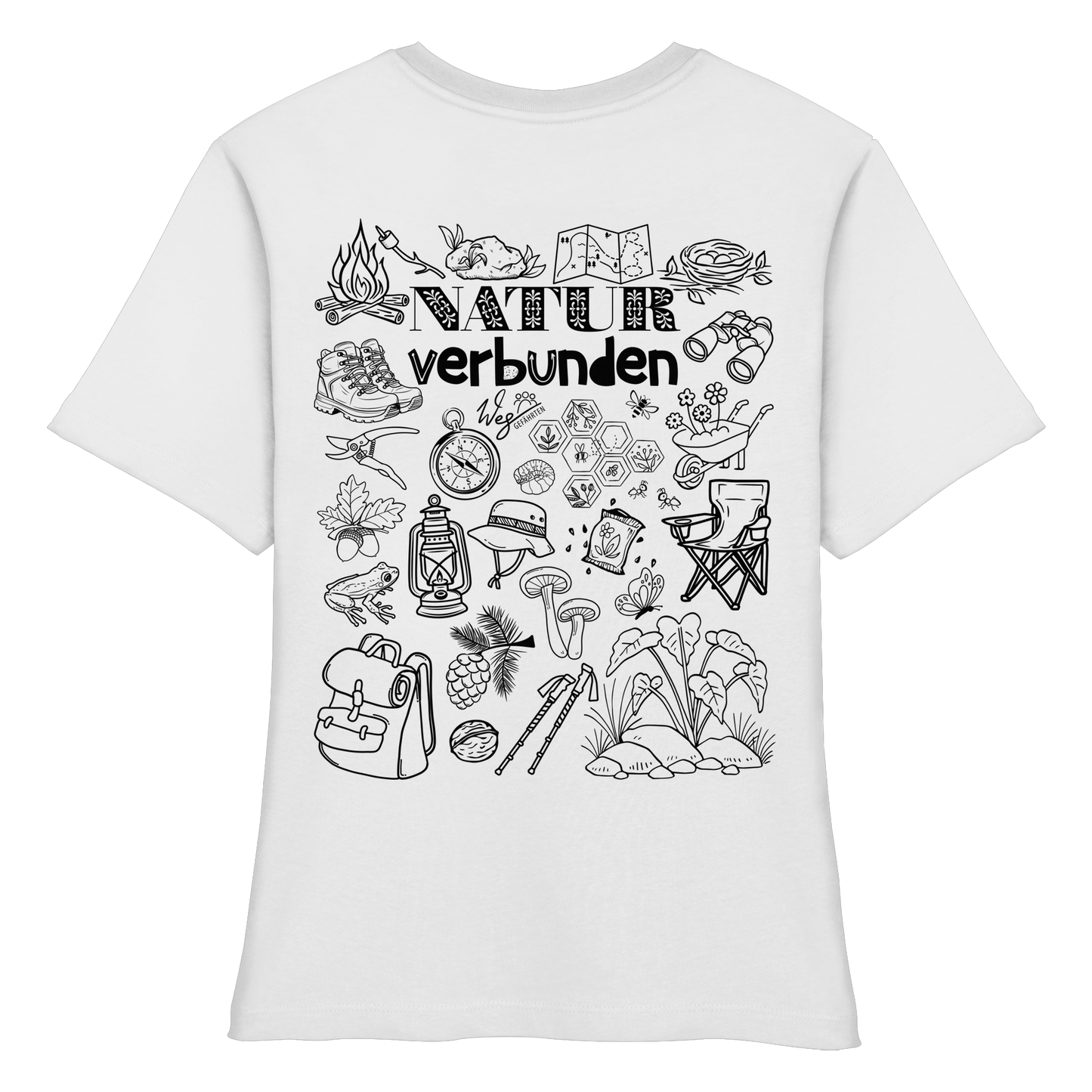 Naturverbunden - Fitted Ladies Organic Shirt