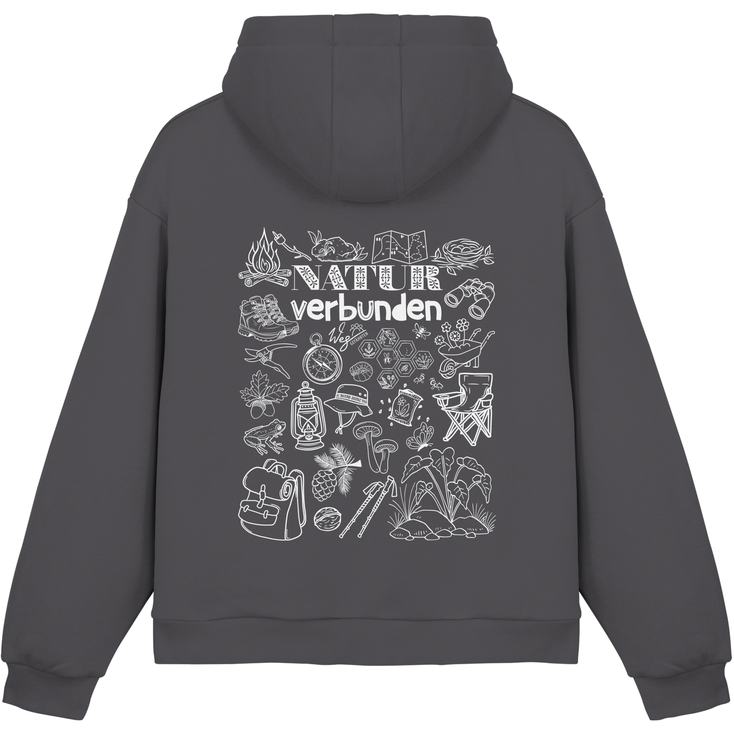 Naturverbunden - Fluffy Boxcut Hoodie