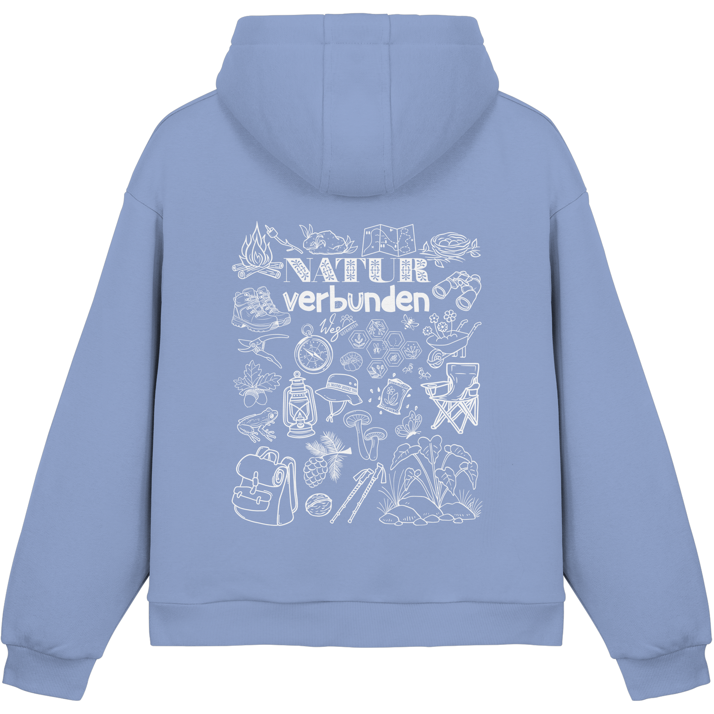 Naturverbunden - Fluffy Boxcut Hoodie