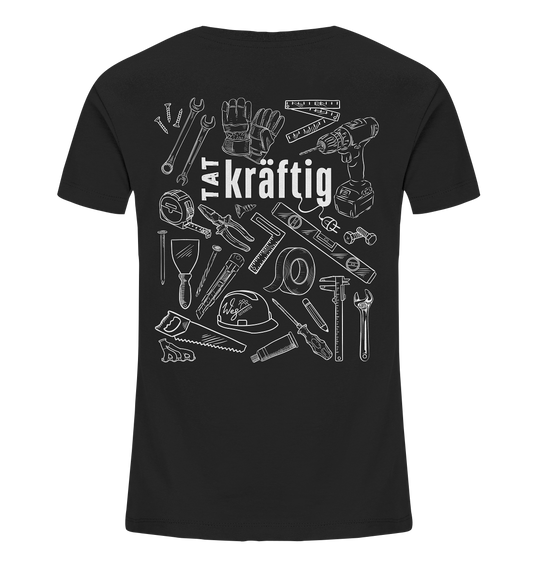 TATkräftig (Backprint) - Kids Organic Shirt