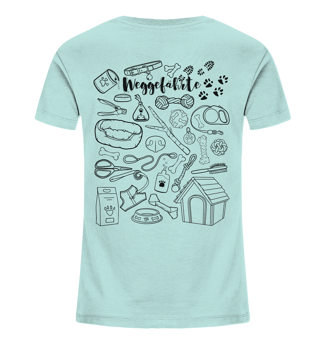 Weggefährte (Hund) - Kids Organic Shirt