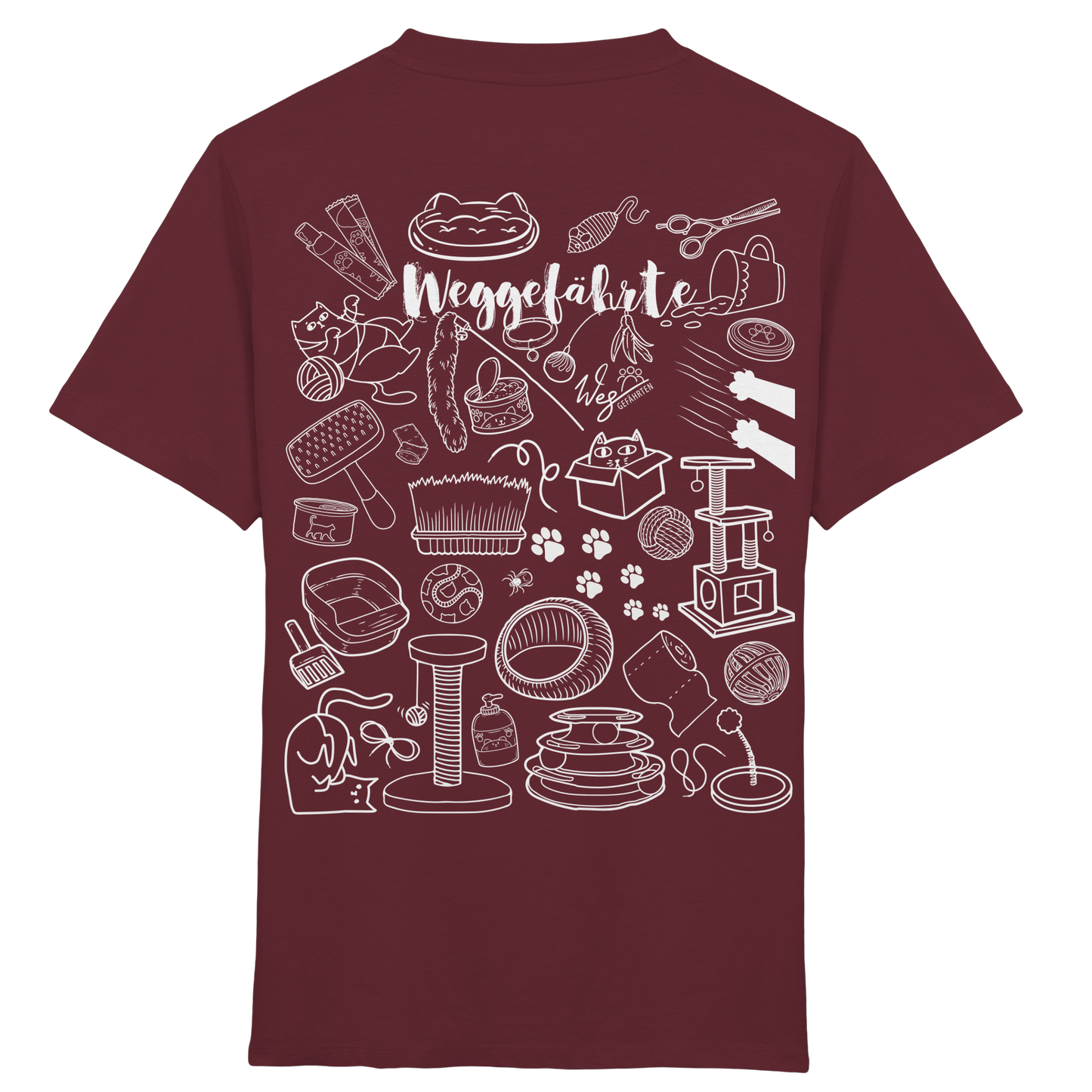 Weggefährte (Katze) - Kids Organic Shirt