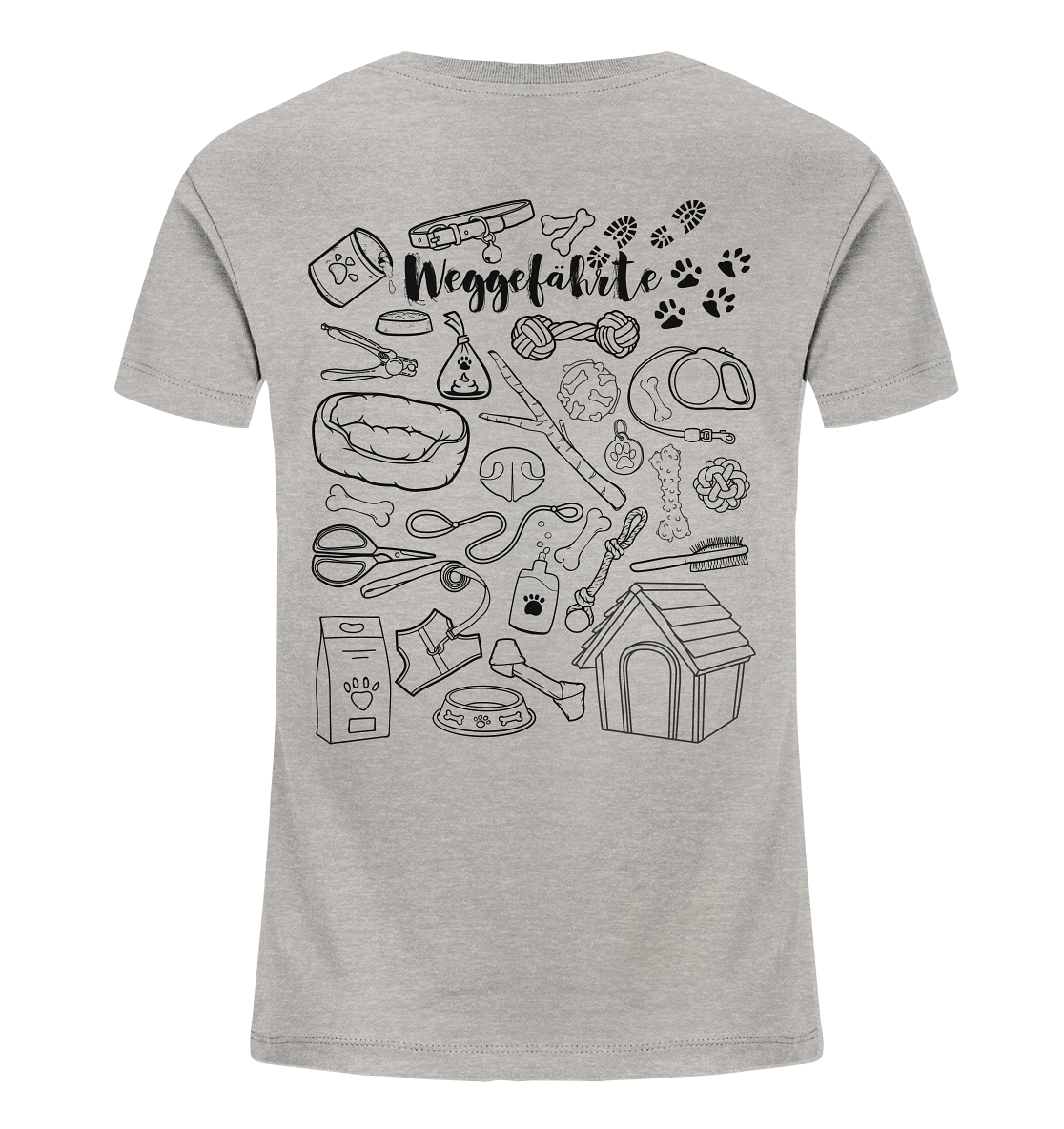 Weggefährte (Hund) - Kids Organic Shirt