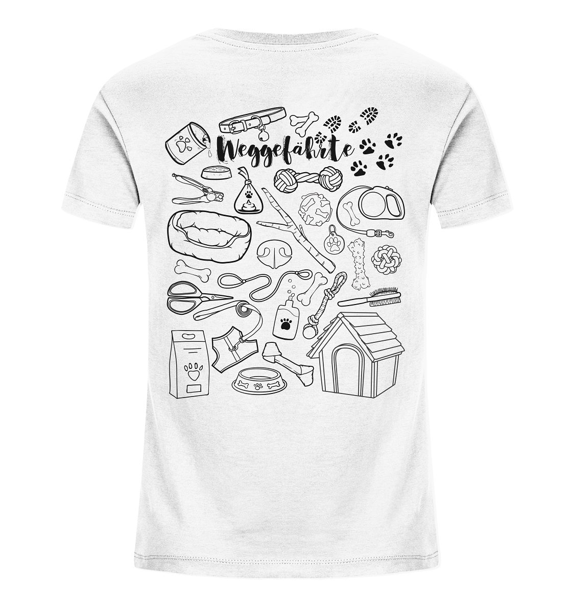 Weggefährte (Hund) - Kids Organic Shirt