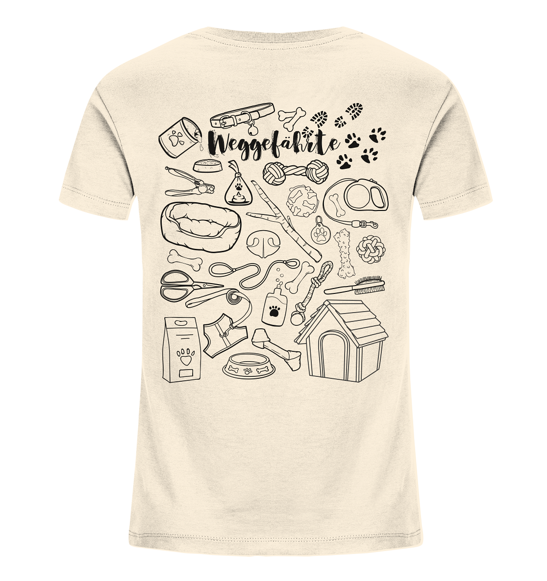 Weggefährte (Hund) - Kids Organic Shirt