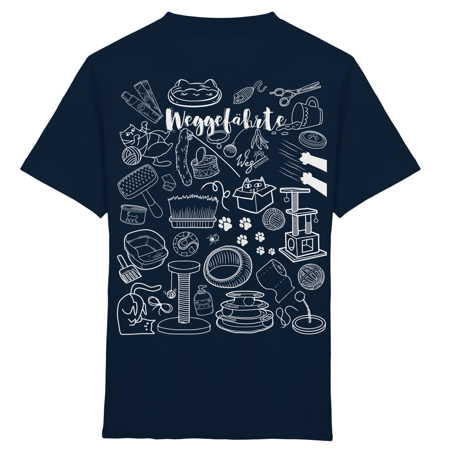 Weggefährte (Katze) - Kids Organic Shirt