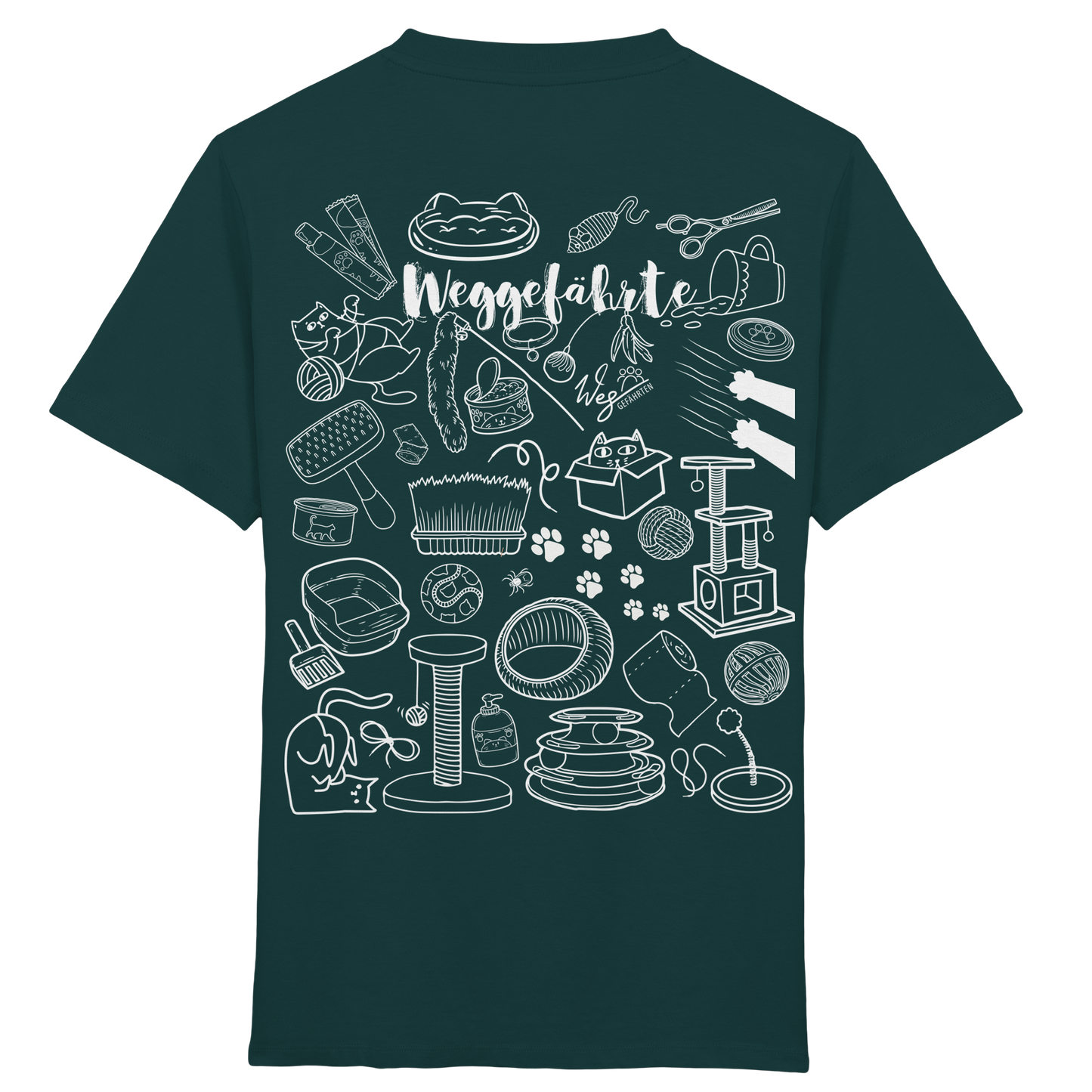 Weggefährte (Katze) - Kids Organic Shirt