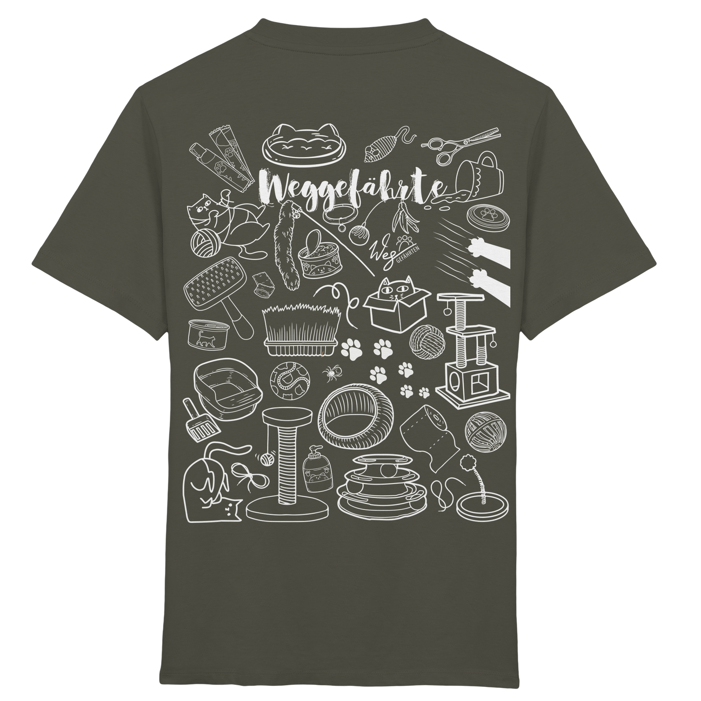 Weggefährte (Katze) - Kids Organic Shirt