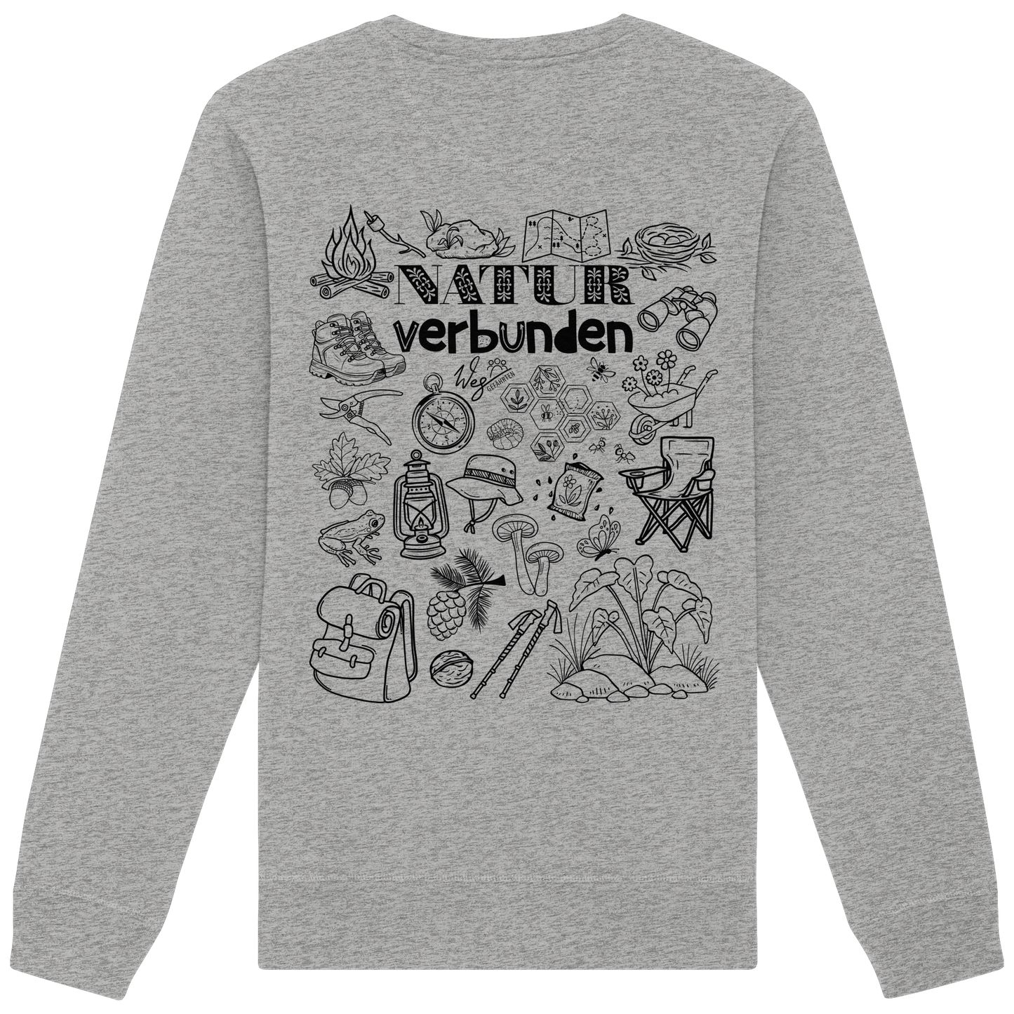 Naturverbunden - Organic Basic Unisex Sweatshirt