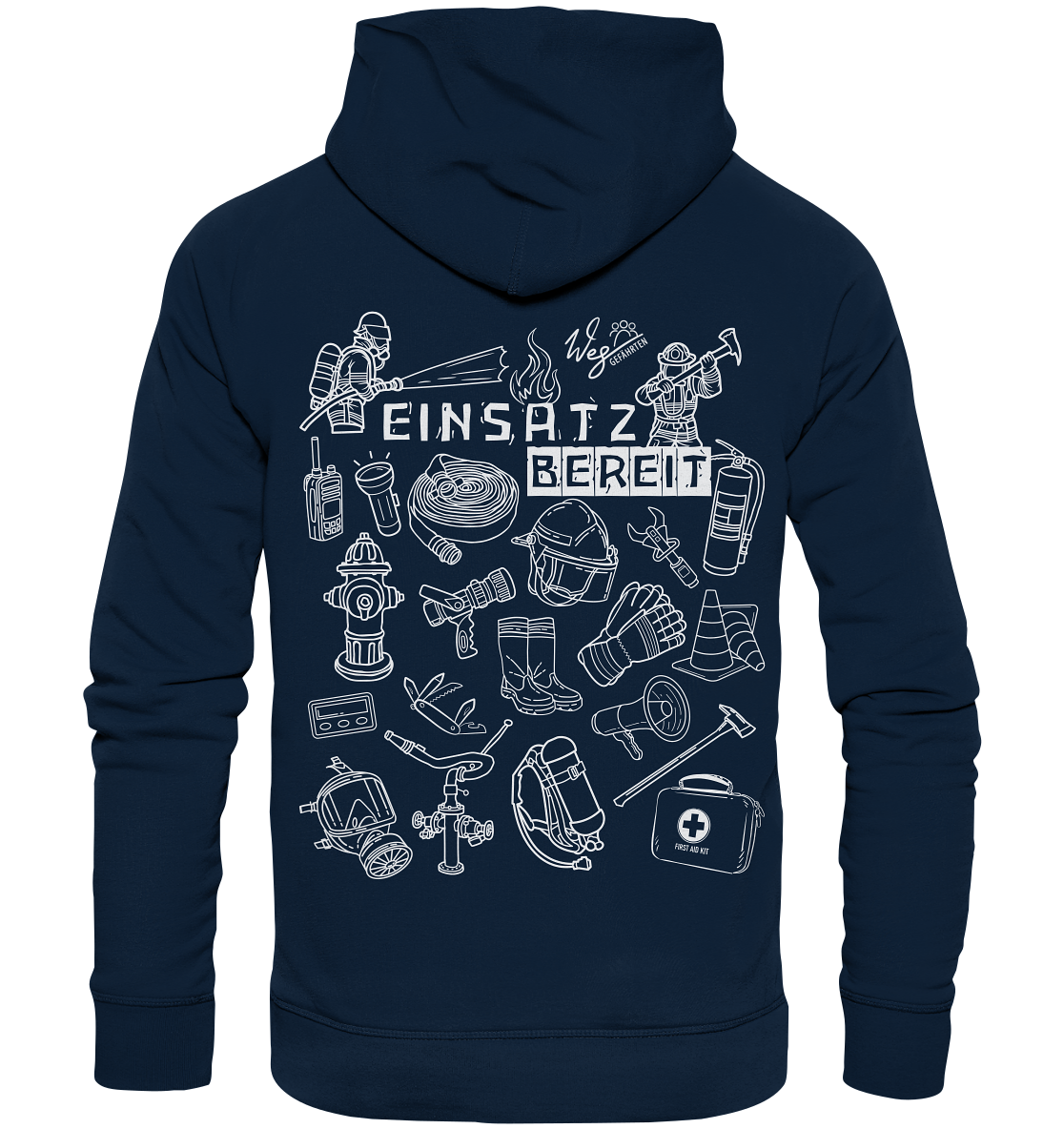 Einsatzbereit - Organic Hoodie