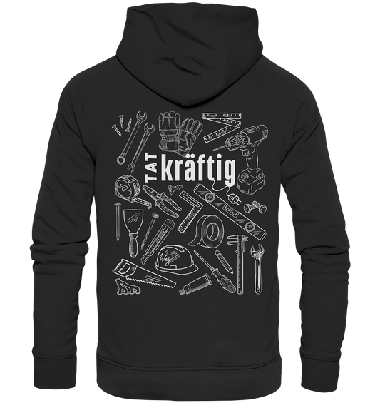 TATkräftig (Backprint) - Organic Hoodie