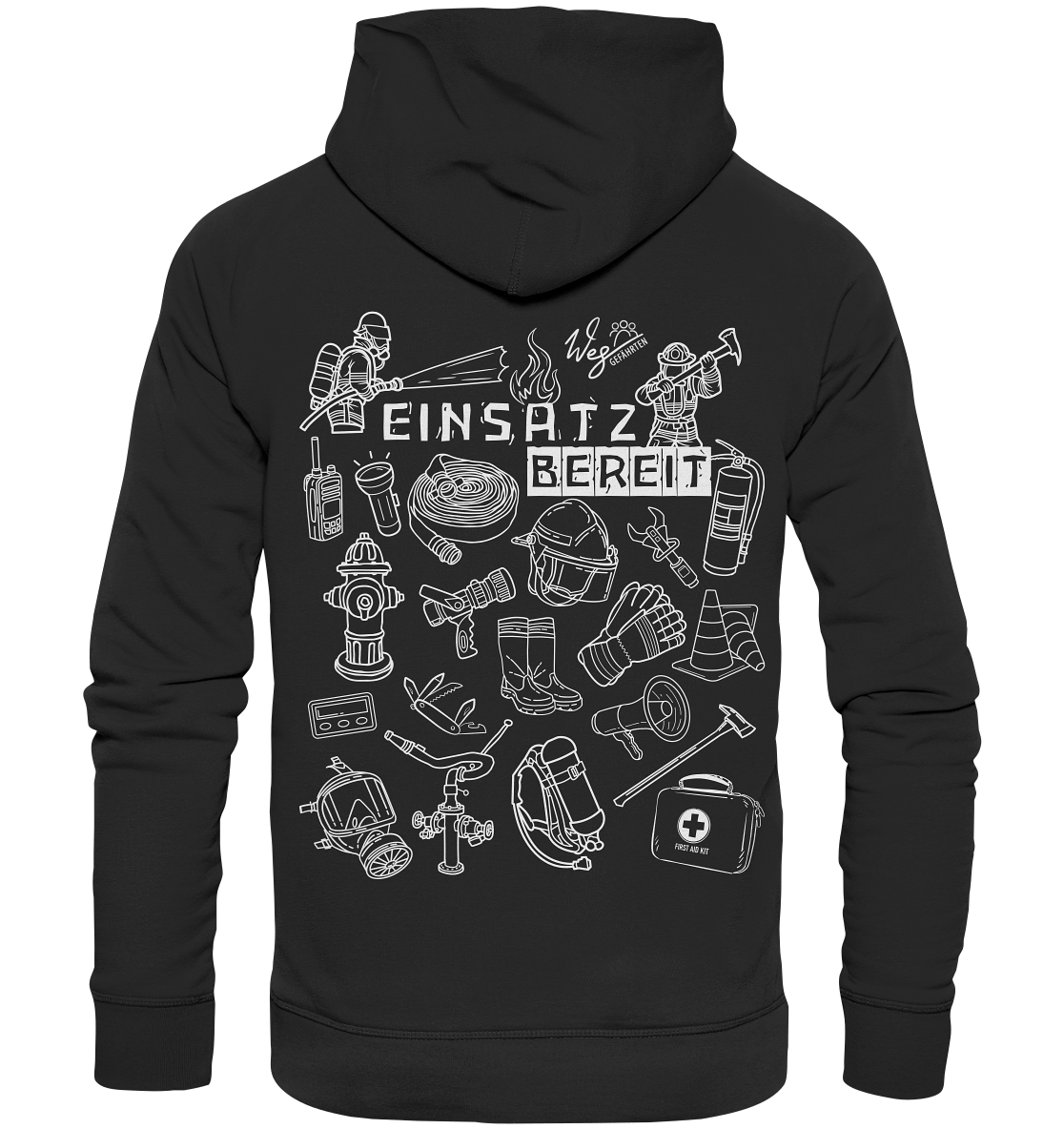 Einsatzbereit - Organic Hoodie