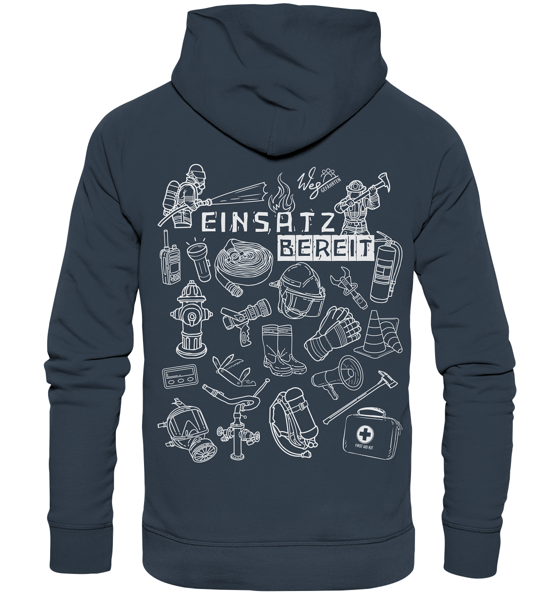 Einsatzbereit - Organic Hoodie