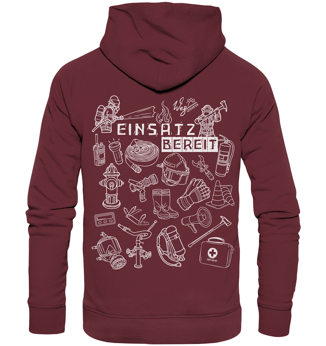 Einsatzbereit - Organic Hoodie