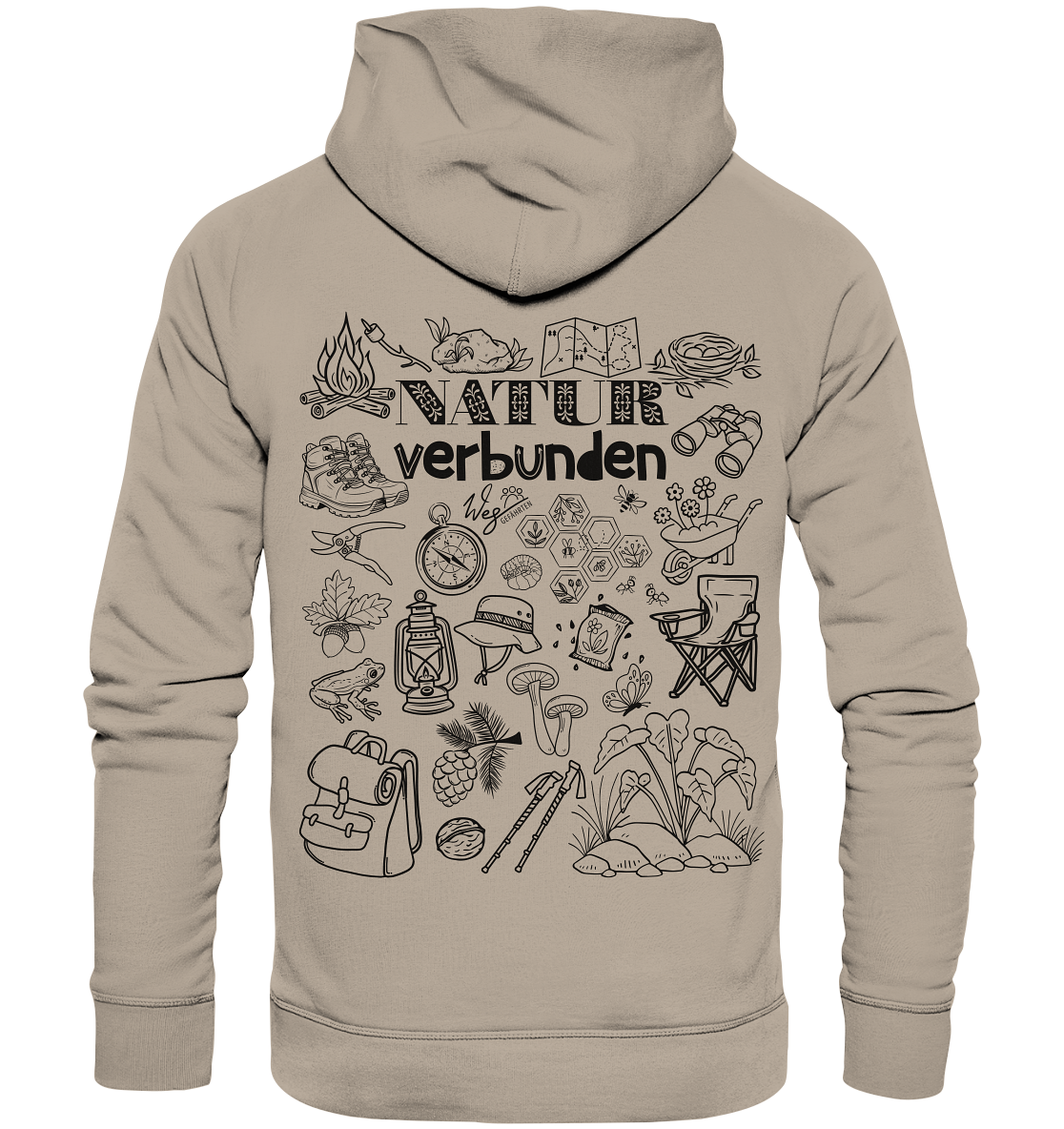 Naturverbunden - Organic Hoodie