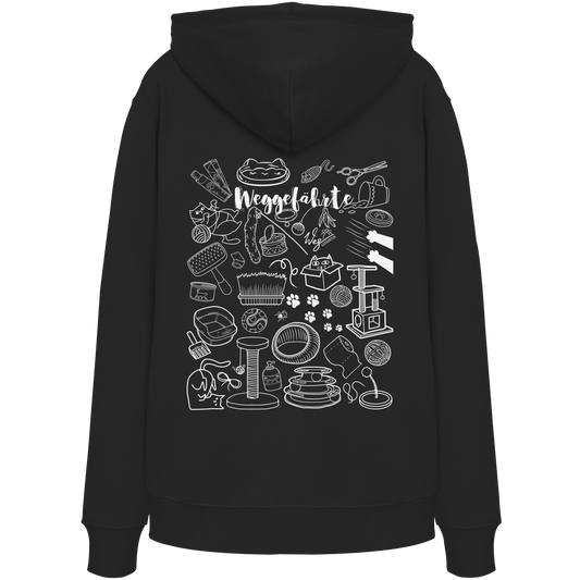 Weggefährte (Katze) - Organic Hoodie