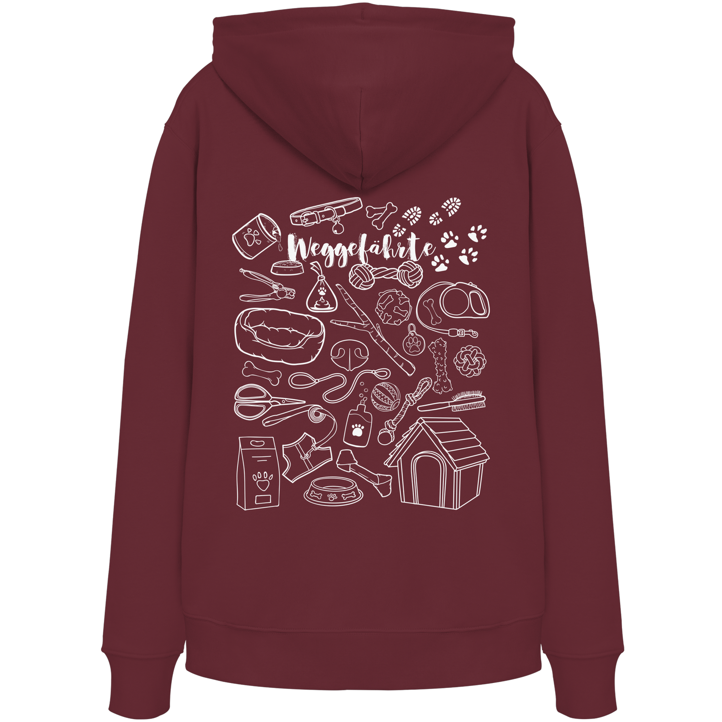 Weggefährte (Hund) - Organic Hoodie