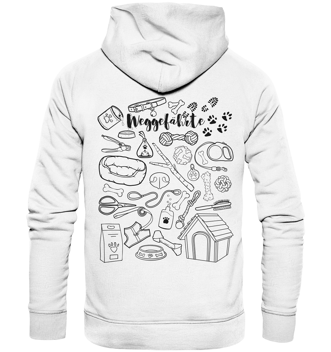 Weggefährte (Hund) - Organic Hoodie