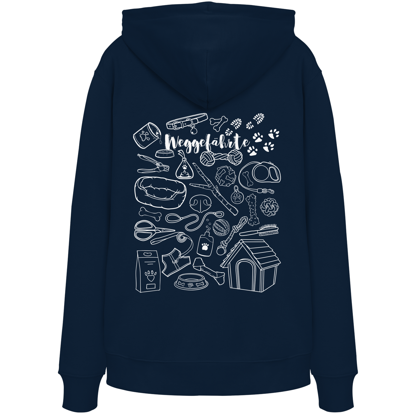 Weggefährte (Hund) - Organic Hoodie