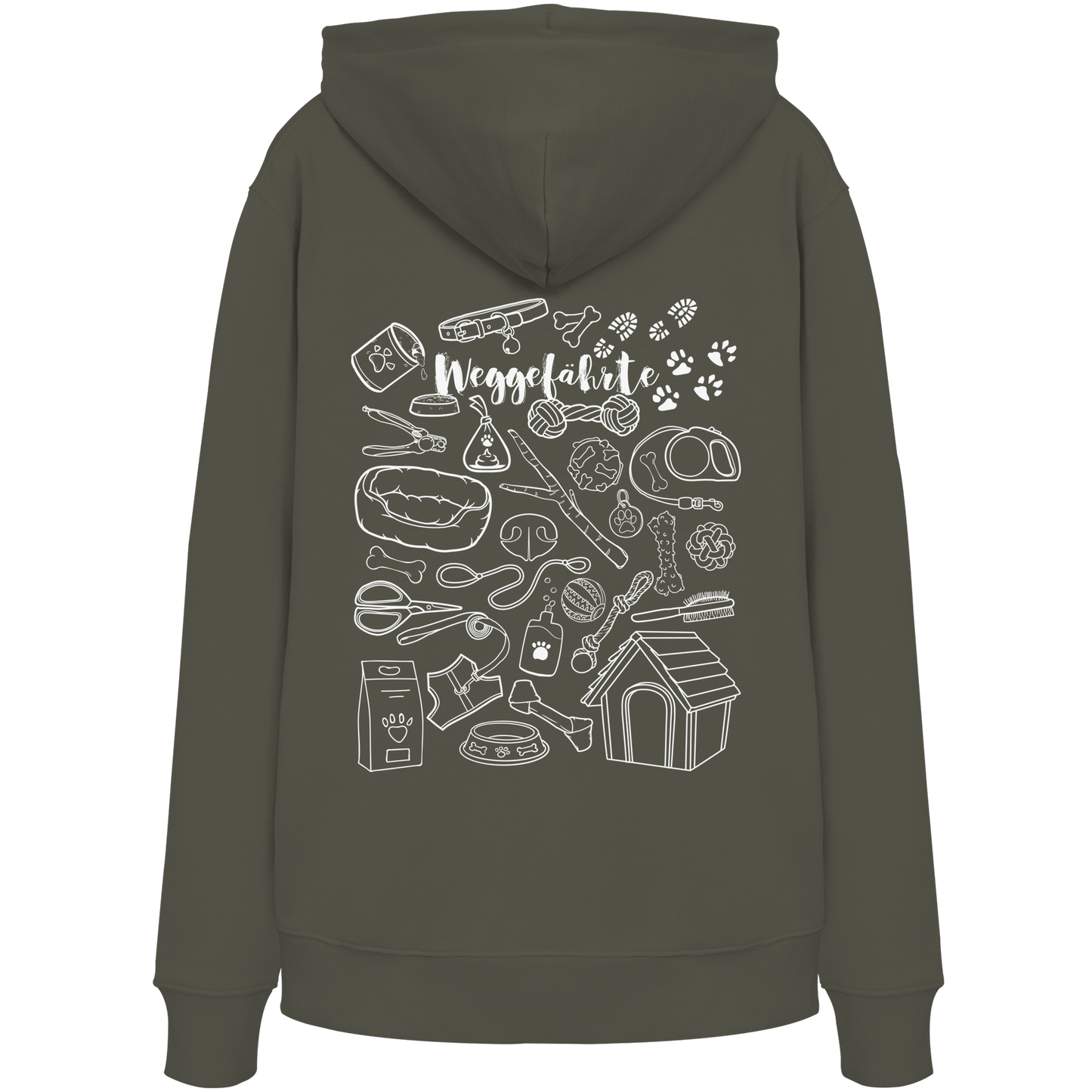 Weggefährte (Hund) - Organic Hoodie