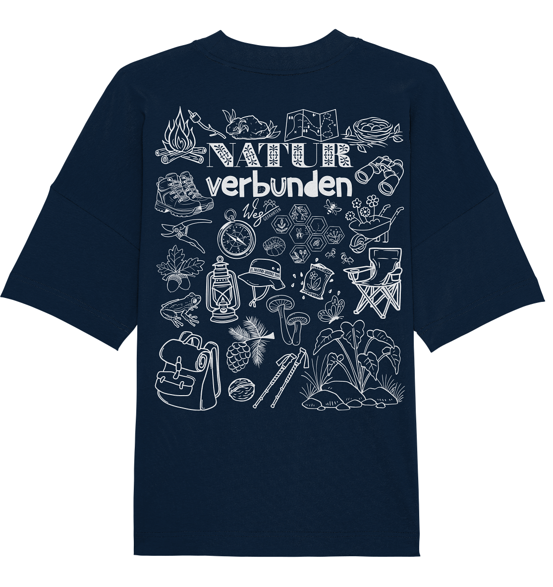 Naturverbunden - Organic Oversize Shirt