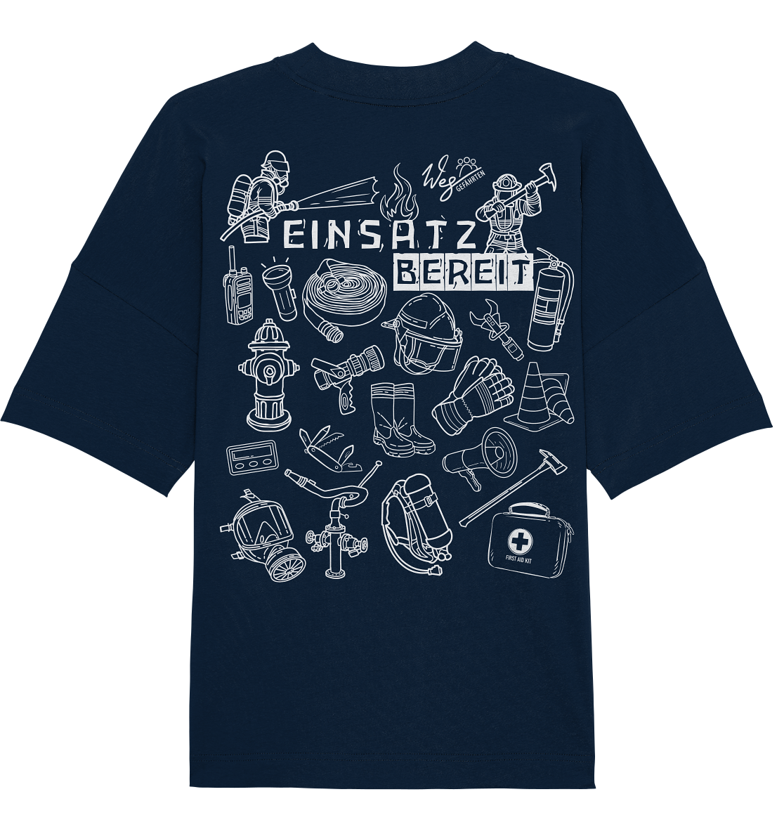 Einsatzbereit - Organic Oversize Shirt
