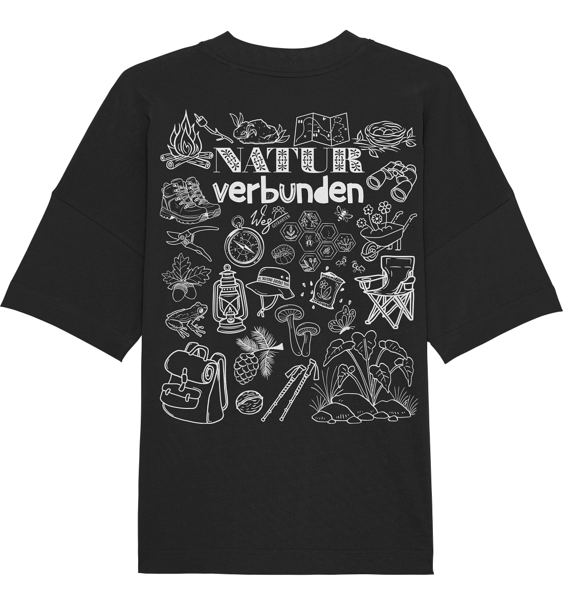 Naturverbunden - Organic Oversize Shirt