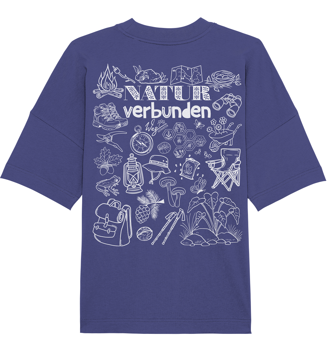 Naturverbunden - Organic Oversize Shirt