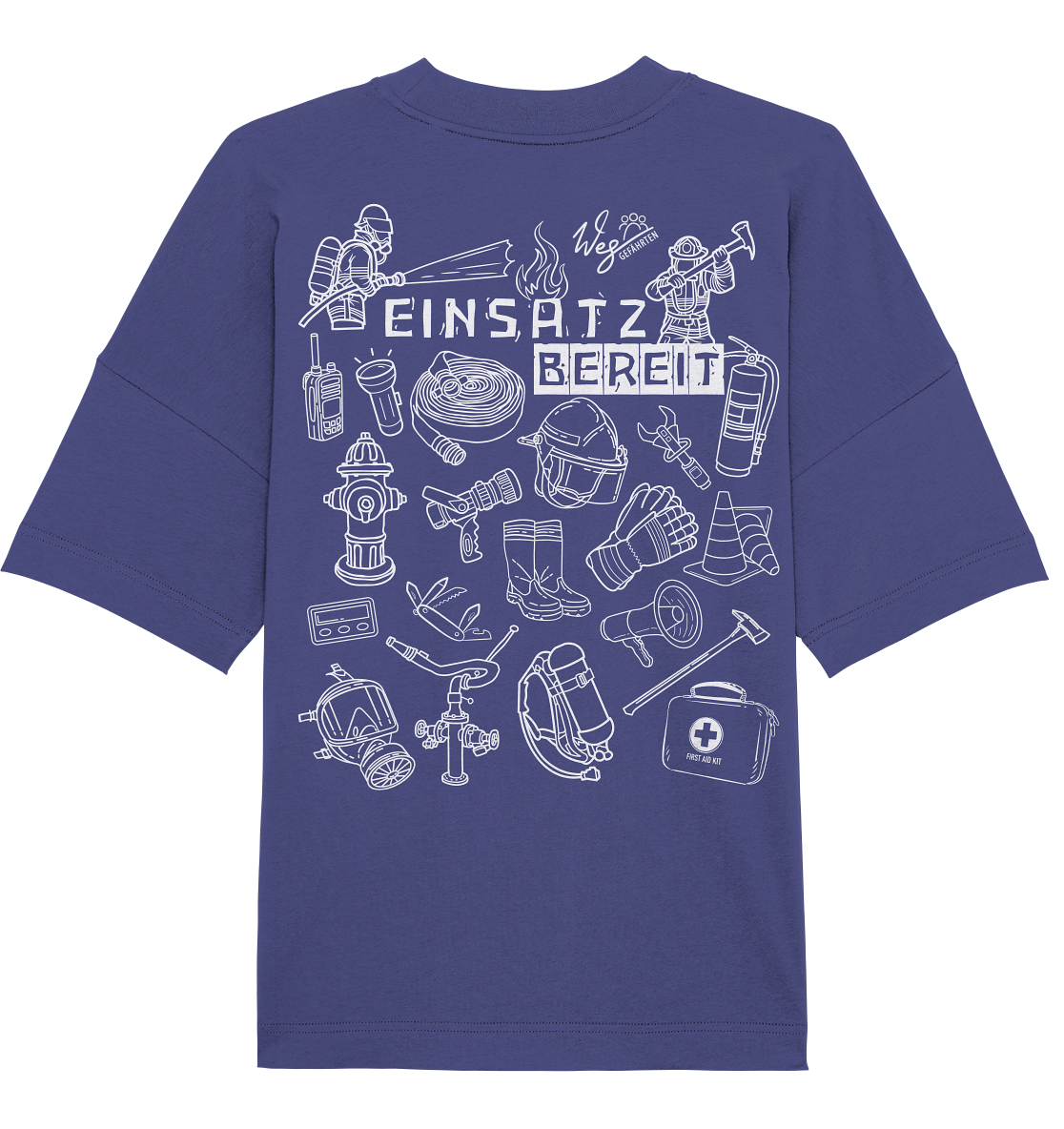 Einsatzbereit - Organic Oversize Shirt