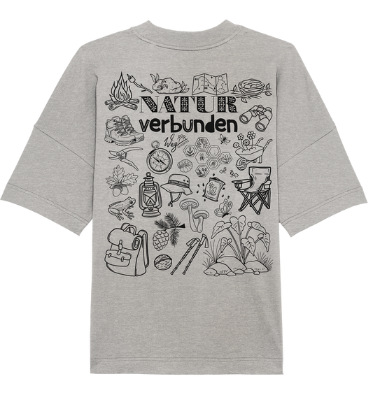 Naturverbunden - Organic Oversize Shirt.