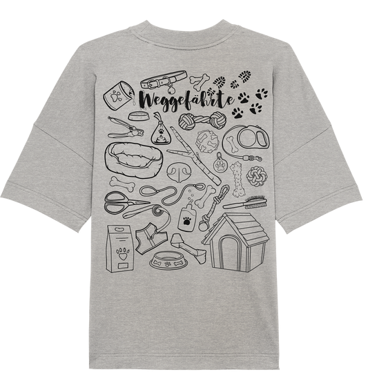 Weggefährte (Hund) - Organic Oversize Shirt