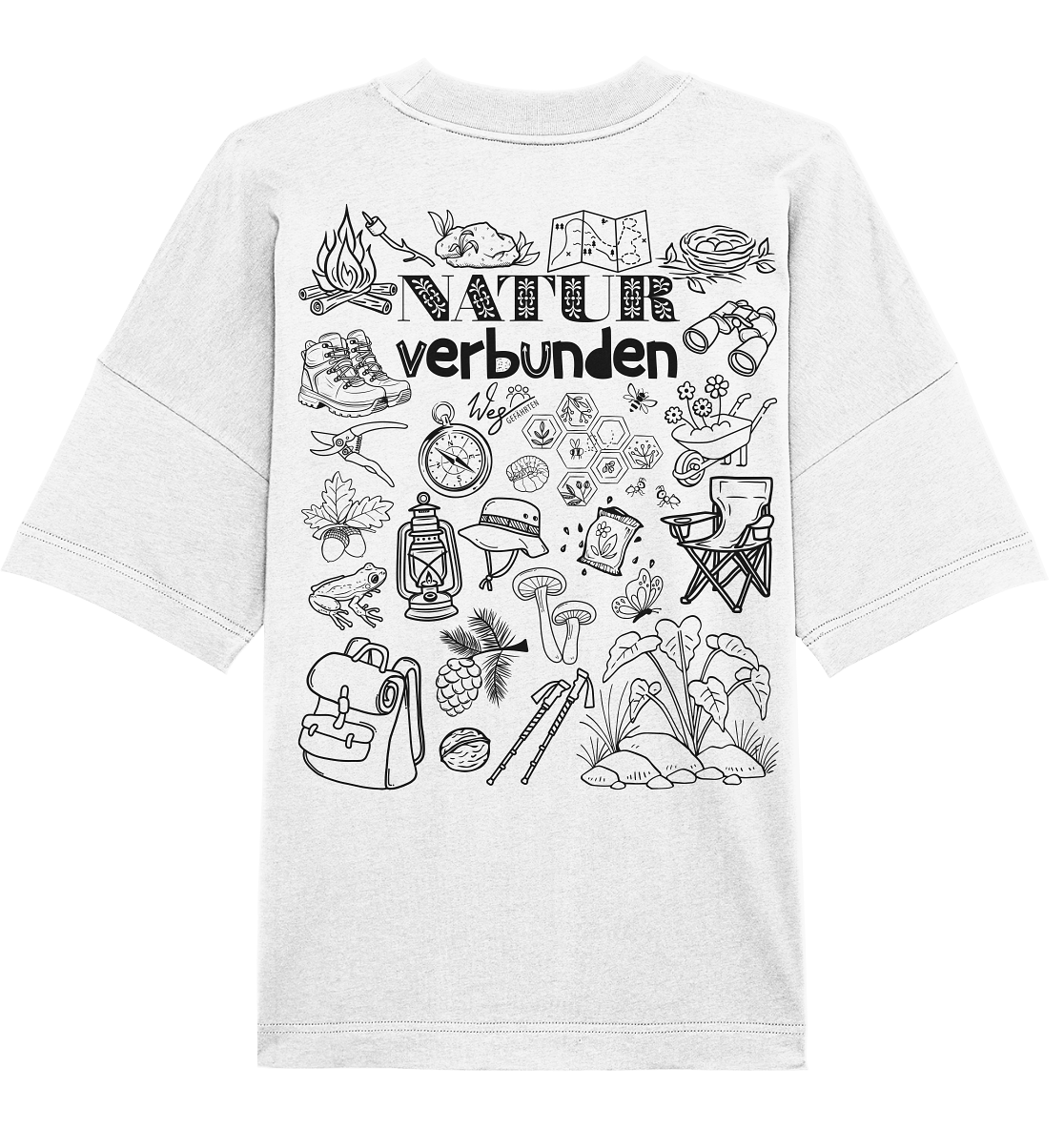 Naturverbunden - Organic Oversize Shirt