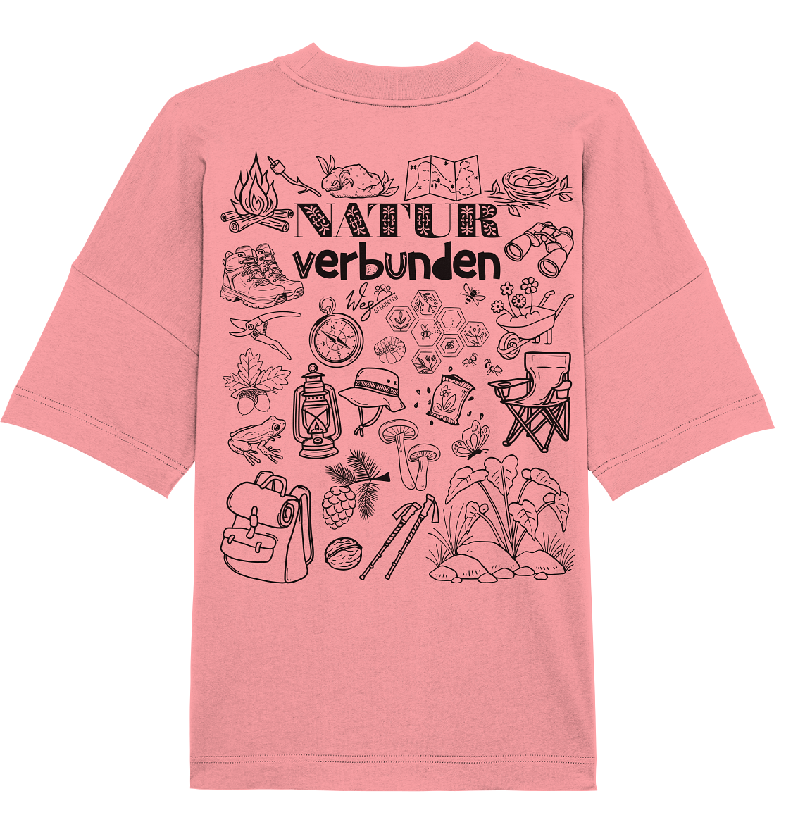 Naturverbunden - Organic Oversize Shirt