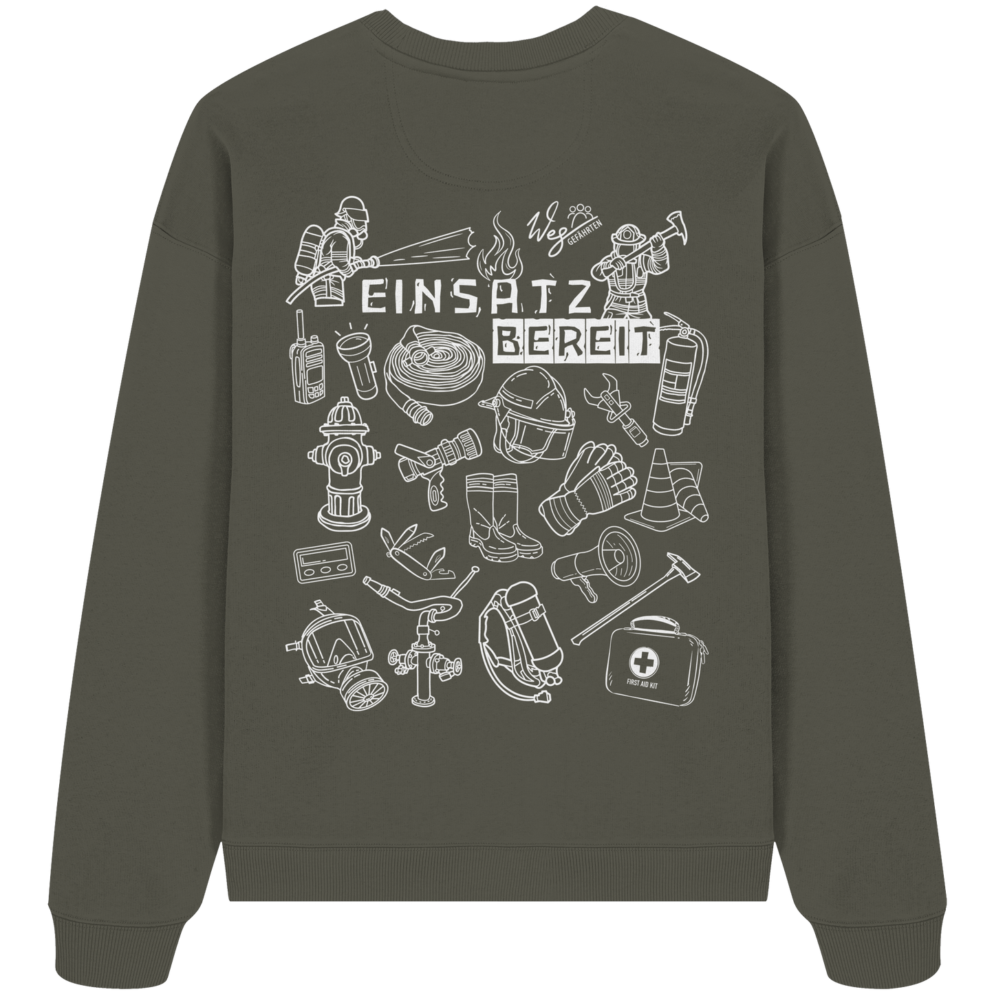 Einsatzbereit - Organic Oversize Sweatshirt