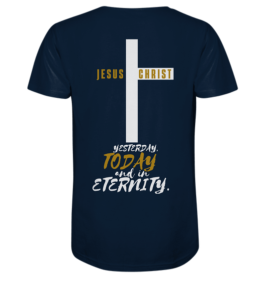 Jesus Christ (Backprint) - Organic Shirt - Weggefährten Mindset