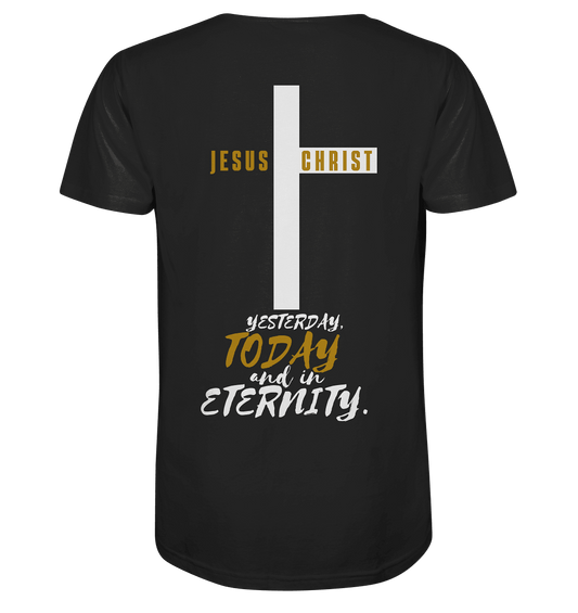 Jesus Christ (Backprint) - Organic Shirt - Weggefährten Mindset